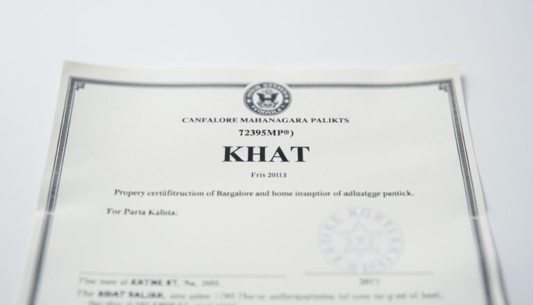 khata certificate bangalore construction